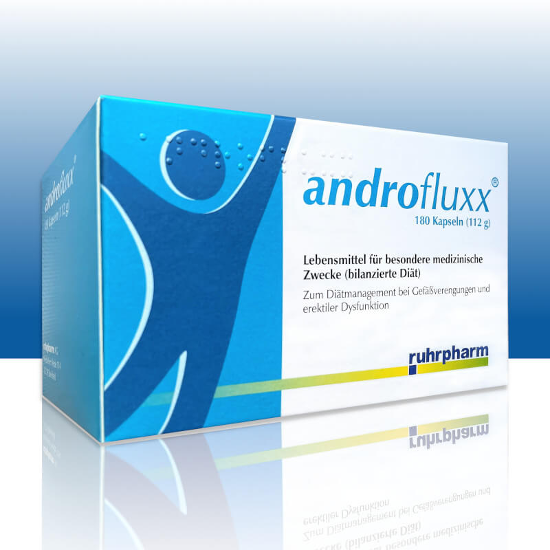 androfluxx zum Diätmanagement bei erektiler Dysfunktion