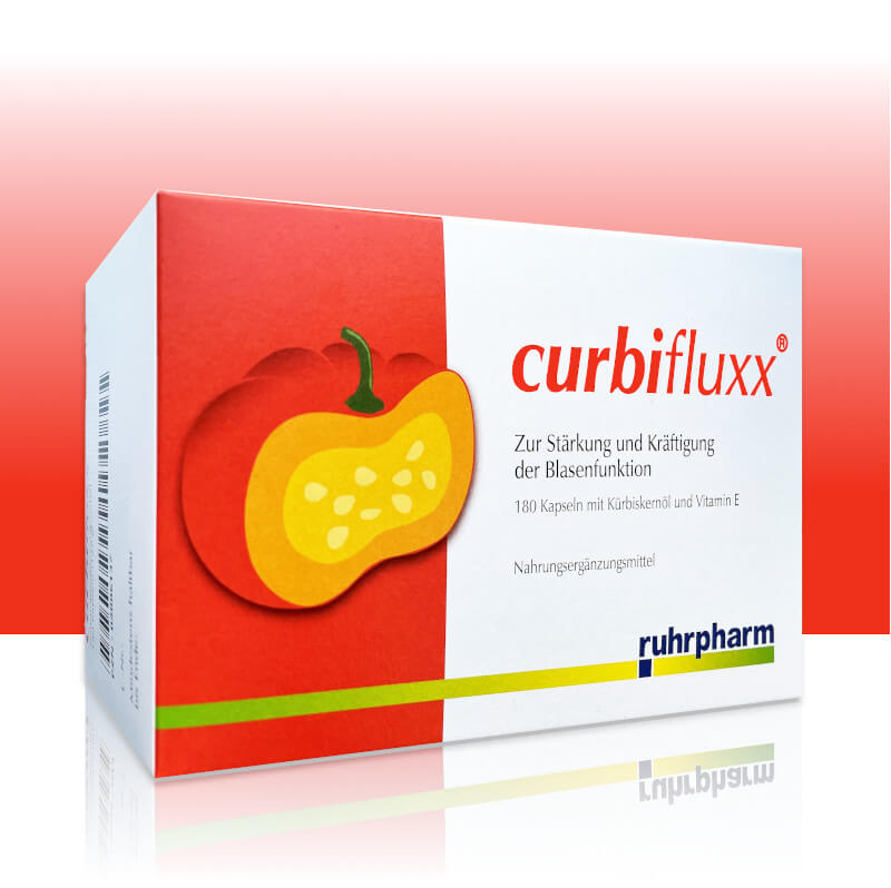 curbifluxx® Nahrungsergänzungsmittel gegen Blasenschwäche